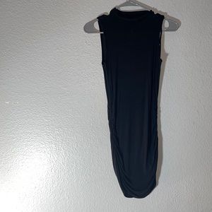 Black Sleeveless Mini Dress